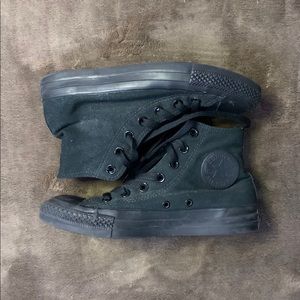 Black High Top Converse